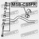 Uložení stabilizátoru přední D24, MITSUBISHI LANCER CS 2.0 03- MR491192