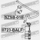 Uložení stabilizátoru přední D24 SUZUKI BALENO 95-01, SWIFT SF413/416 95-03 4243170C00