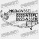 Tyčka stabilizátoru přední NISSAN 370Z 08-, SKYLINE 06-, INFINITI G37 07 /pravá/ 54618JK02B