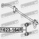 Tyčka stabilizátoru zadní MERCEDES BENZ ML-CLASS 164 04-11 L/P A1643201232