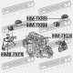 Zavěšení motoru HONDA CIVIC FK 06- pravá 50880SMGE02