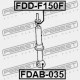 Uložení Tlumič pérování FORD F150/F250/F350 04-14, LINCOLN MARK 04-14 BL3Z18124F