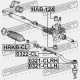 Uložení hřebenové servořízení HONDA ACCORD CL/CM/CN 02- 53685S3N013