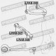 Uložení ramena LAND ROVER RANGE ROVER IV 13-,SPORT III 14-/horní/ LR034211