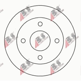 BRZDOVÝ DISK. NISSAN MICRA...