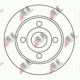 ZAVORNI DISK. VOLVO 440,460...