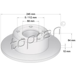 BRZDOVÝ DISK.